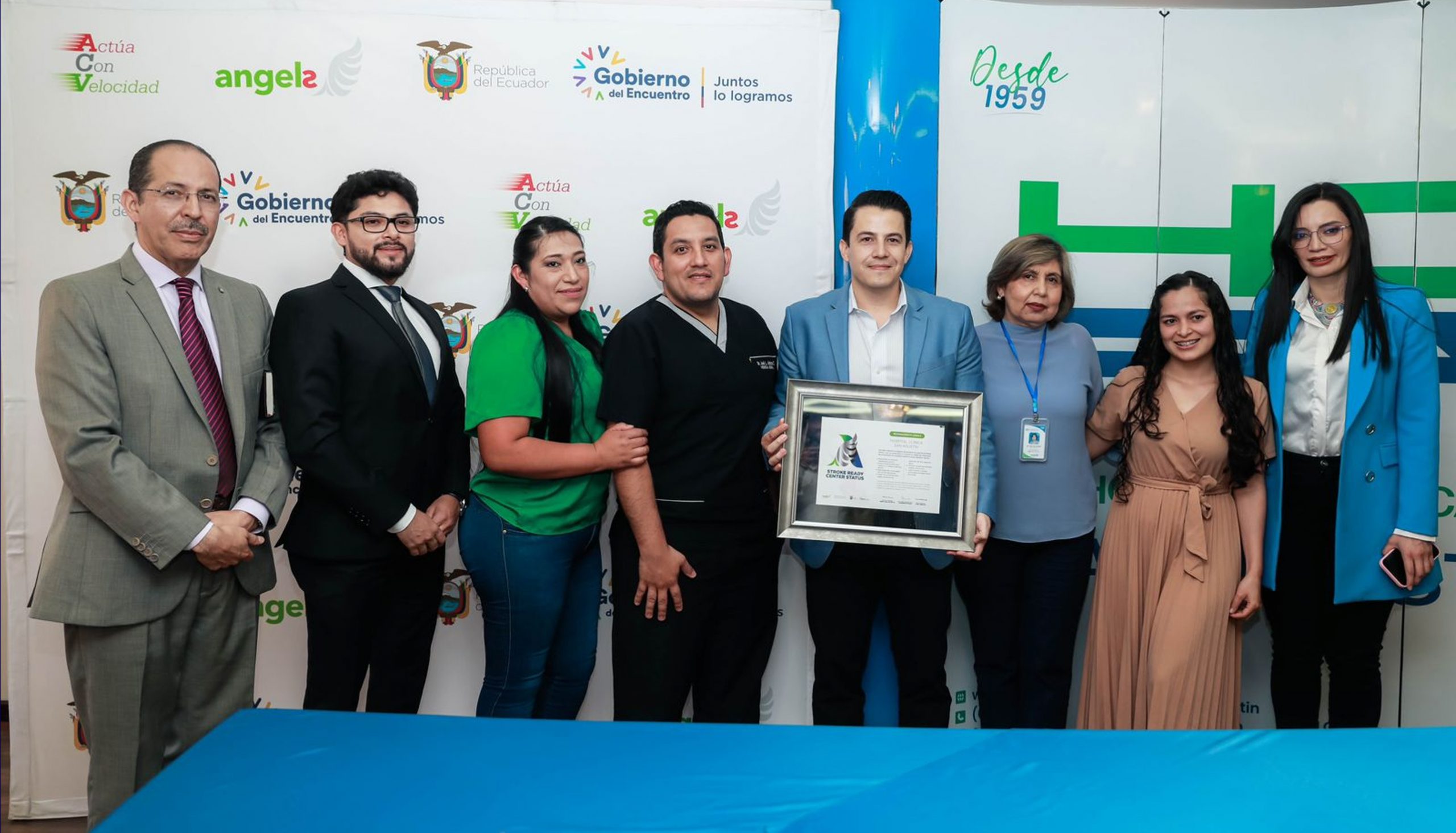 Primer Hospital de la Región Sur del Ecuador certificado como Stroke Ready Center