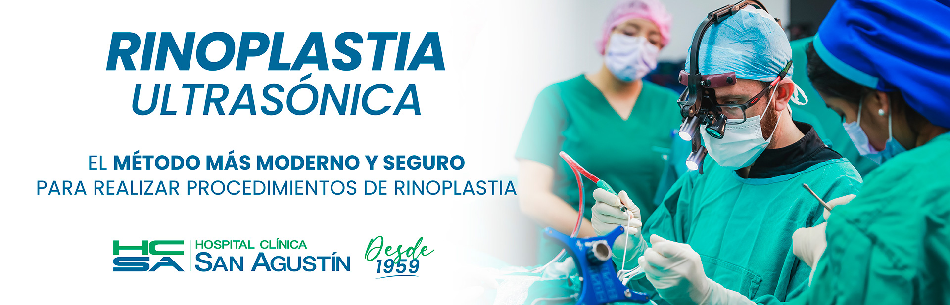 Rinoplastia Ultrasónica | Hospital Clínica San Agustín