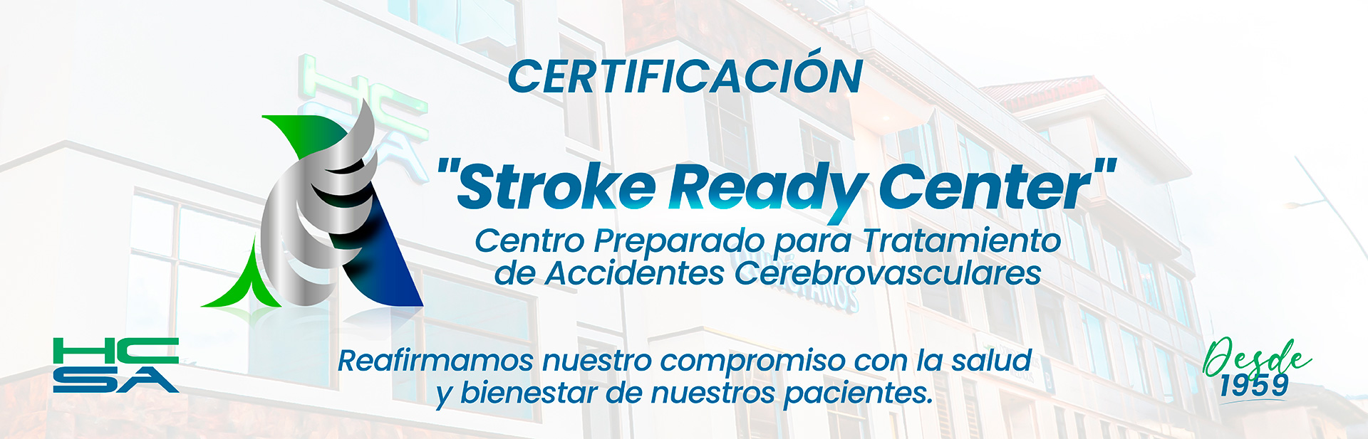 Stroke Ready Center | Hospital Clínica San Agustín