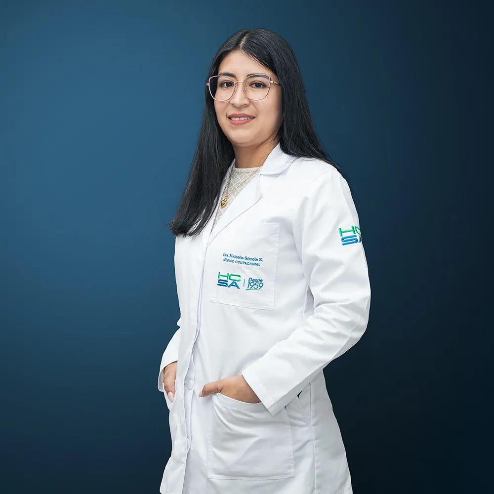 Michelle Sócola - Salud ocupacional - Hospital Clínica San Agustín - Loja